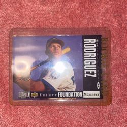 Alex Rodriguez Future Foundations Card