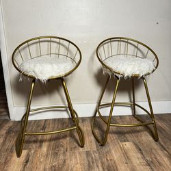 Swivel Bar Chairs (Pair)