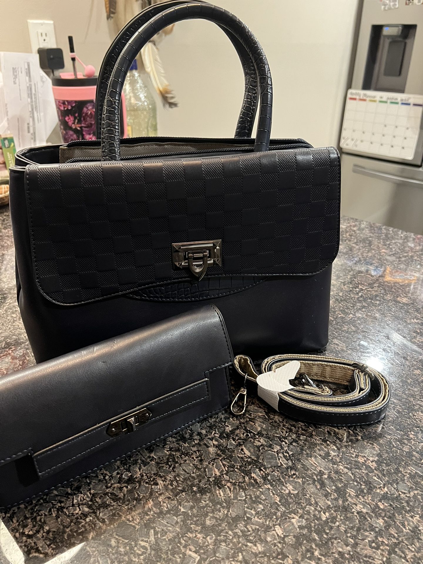 Dark Navy Handbag