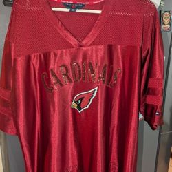 Tommy Hilfiger Sequins Arizona Cardinals Jersey 