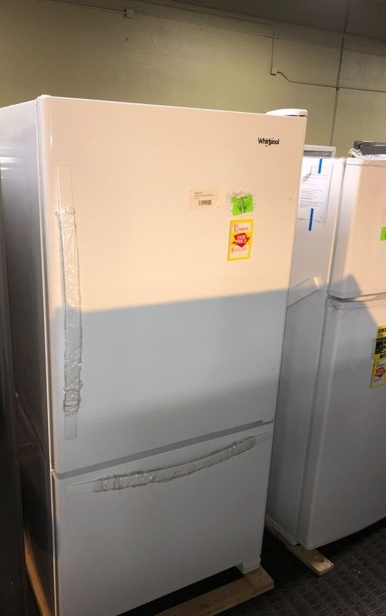 Brand New Whirlpool Refrigerator (Model:WRB322DMBW)