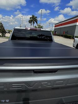 truck hard 3 fold bed cover