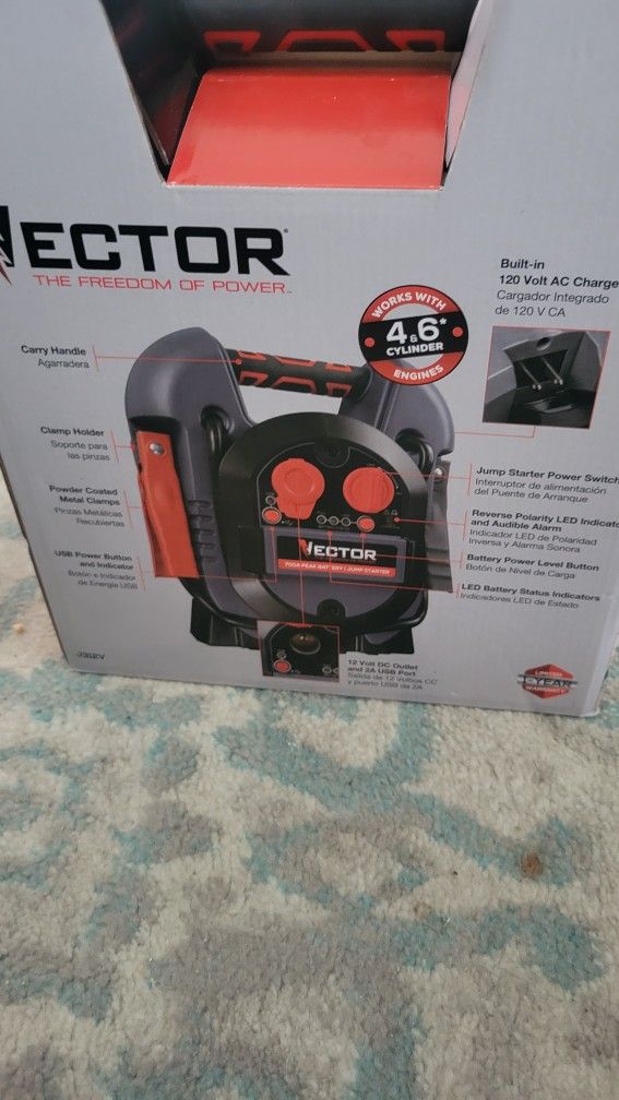 3 In 1 Portable Power Jump Starter DC Power USB Power