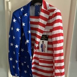 PATRIOTIC SUIT Men’s  Med. 