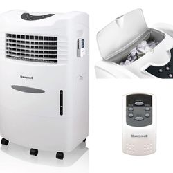 Honeywell CL2101AEW Evaporative Air Cooler with  Remote Control, 722 CFM - 5.3 Gallon Tank, White