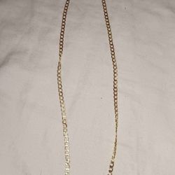 20" Laminated Gold Chain Necklace 