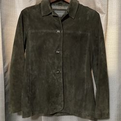 Banana Republic Genuine Suede Leather Jacket / Coat