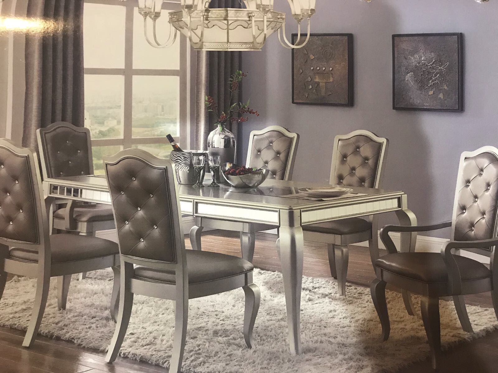 Kitchen table With 6 Chairs