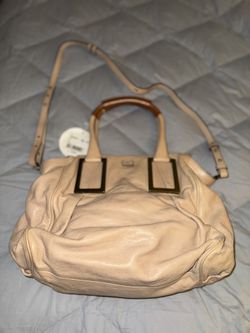 Chloe Vintage Beige Ethel 2 Way Shoulder Bag 