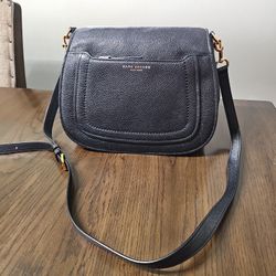 Marc Jacobs Pebbled Leather Crossbody Bag with Certificate of Authenticity