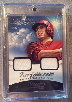 Paul Goldschmidt 2014 Classics Dual Relic Card 33/99