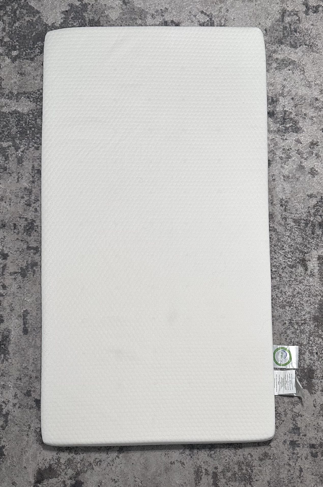 crib mattress topper 2 inches of memory foam