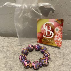 NEW Jewelry - ‘She Beads’ Polymer Clay Bracelet