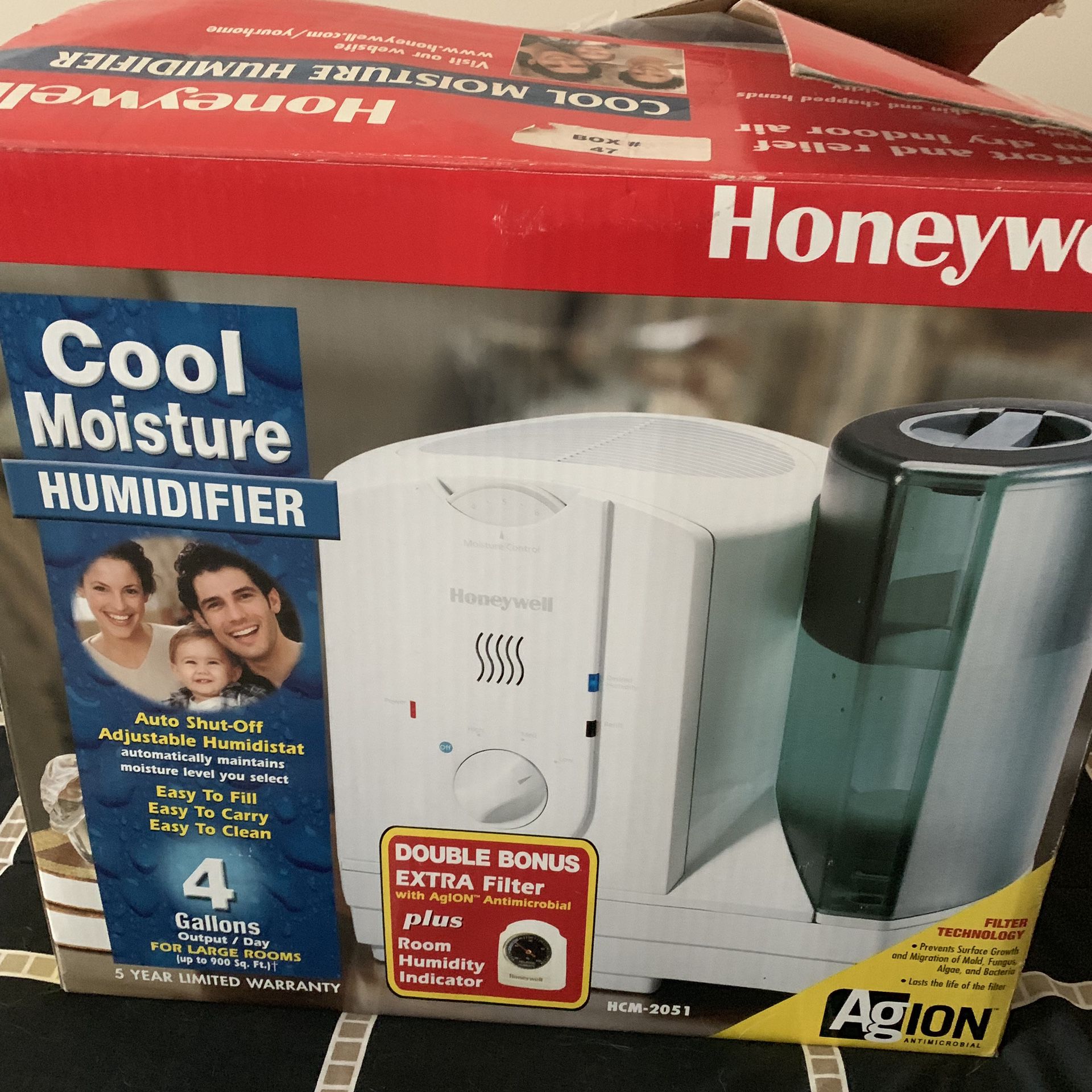 Honeywell 4 Gallon Cool Moisture Humidifier