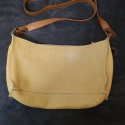Two Bar West  Vintage  Leather Shoulder Bag 