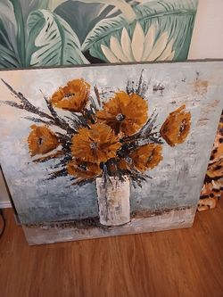 Large Canvas Painting