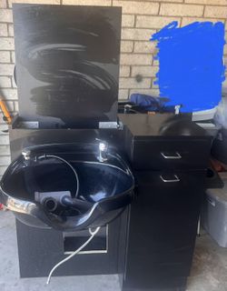 Salon Shampoo Bowl Cabinet OBO