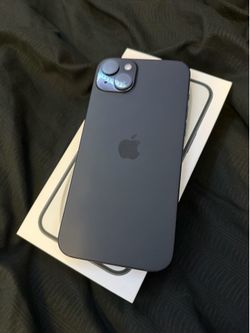 iPhone 15 Plus 256GB Unlocked - Black - Great Condition
