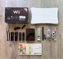 Nintendo Wii + Wii Fit Bundle