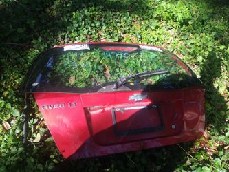 Chevy Aveo 2006 back glass