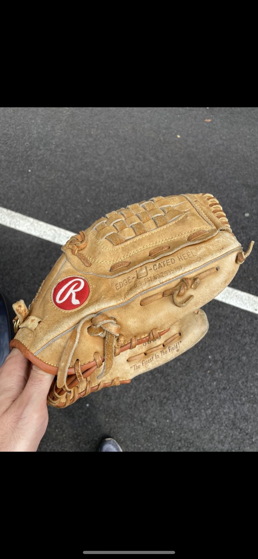Rawlings 8526 Robin Yount Baseball Glove Deep Well Pocket RH Throw RHT