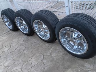 Rims and tires universales 12x20 tires 75 cent life