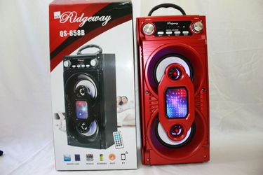 Rechargeable Bluetooth wireless sd card,usbflash drive fm radio speaker (bosina)