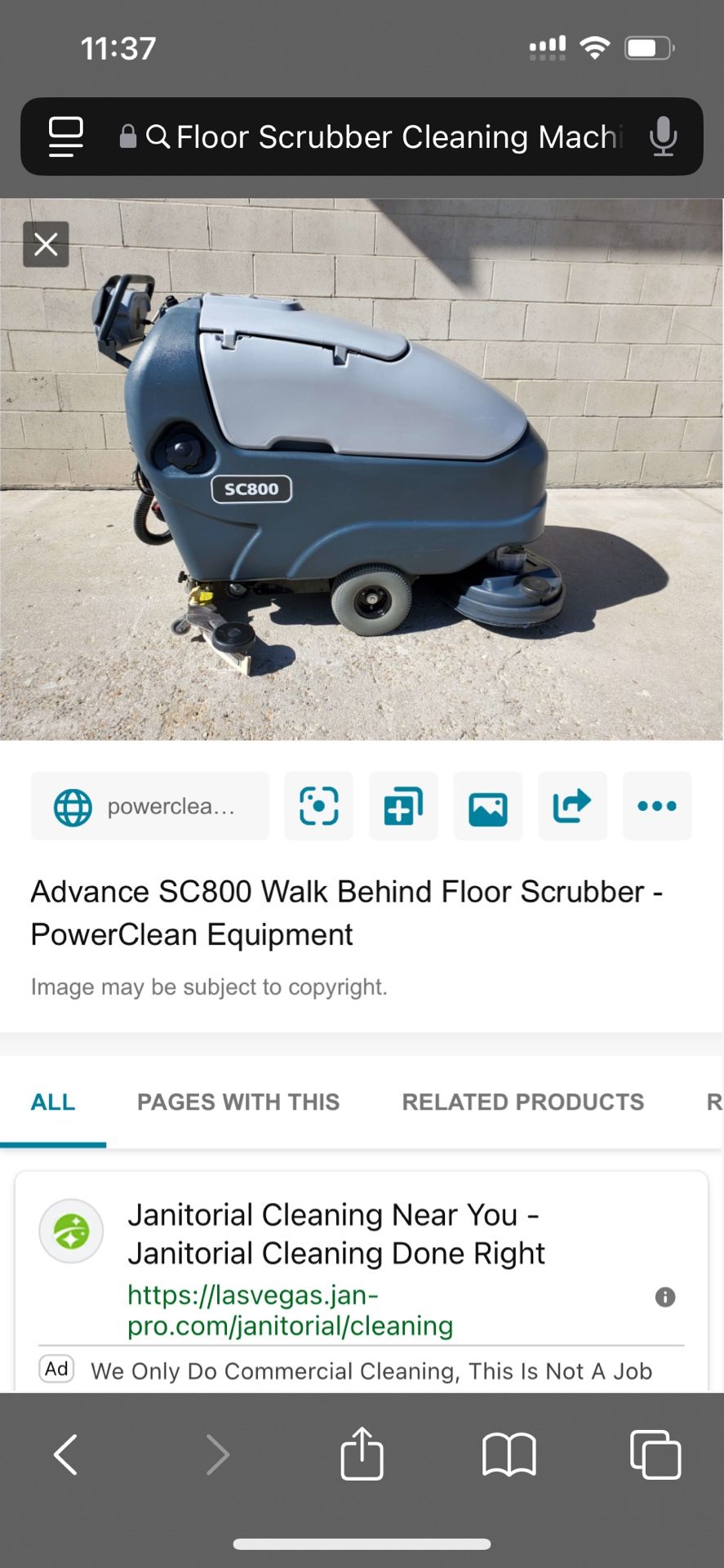 Floor Scrubber Cleaner
