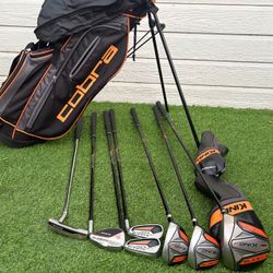 Cobra King JR Junior Golf Club Set with Bag for Kids 53-60” tall or 9-12 years old