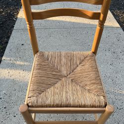wood and rope dining chairs