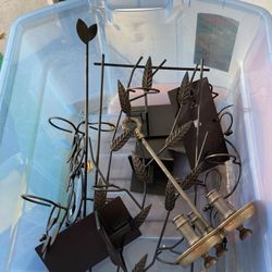 Collection of candle holders 