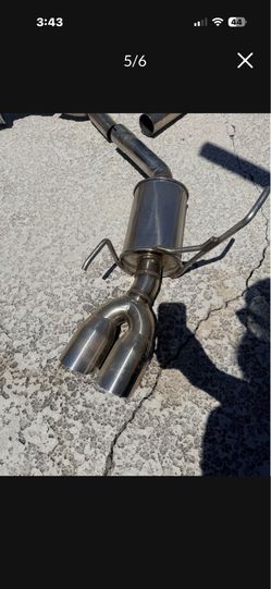 Quad Tip Catback Exhaust 15-19 WRX/STI