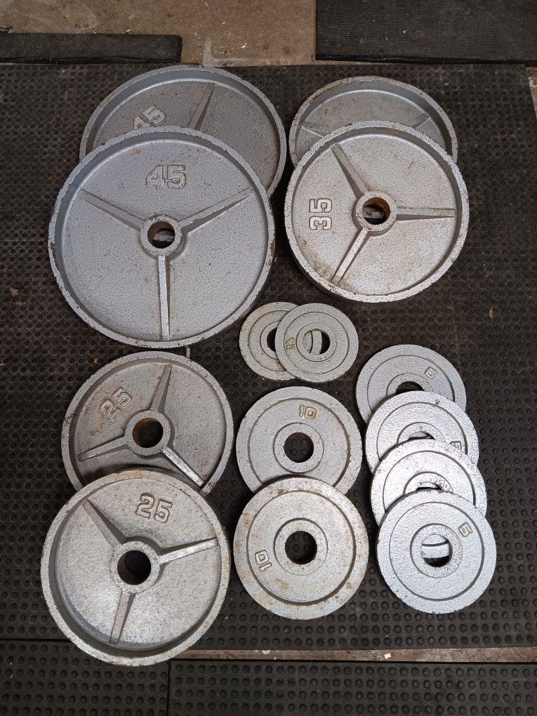 Full Set Of Olympic Weights 