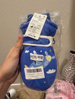 Kids snow mittens