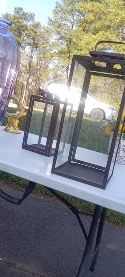 New Outside Lanterns High Quality Holds Candle Holder 