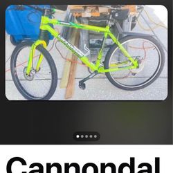 Cannondale F600 Mountain Bike 26 In Wheels large frame Excellent Condition 