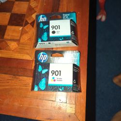 Unopened HP 901 Printer Ink Cartridges 