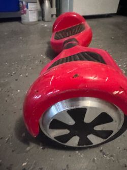 Red Self-Balancing Hoverboard