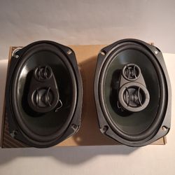 POWERBASS 1 PAIR 6×9 3 WAY 210 WATTS HIGH OUTPUT CAR SPEAKER 