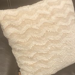 UGGs Faux Fur Through Pillow With Insert By KOOKABURRA 18”x18”