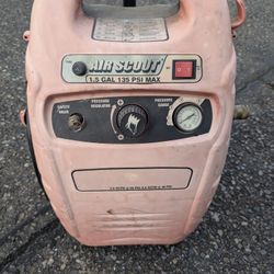 Air Scout 1.5 Gallon 135 PSI Air Compressor