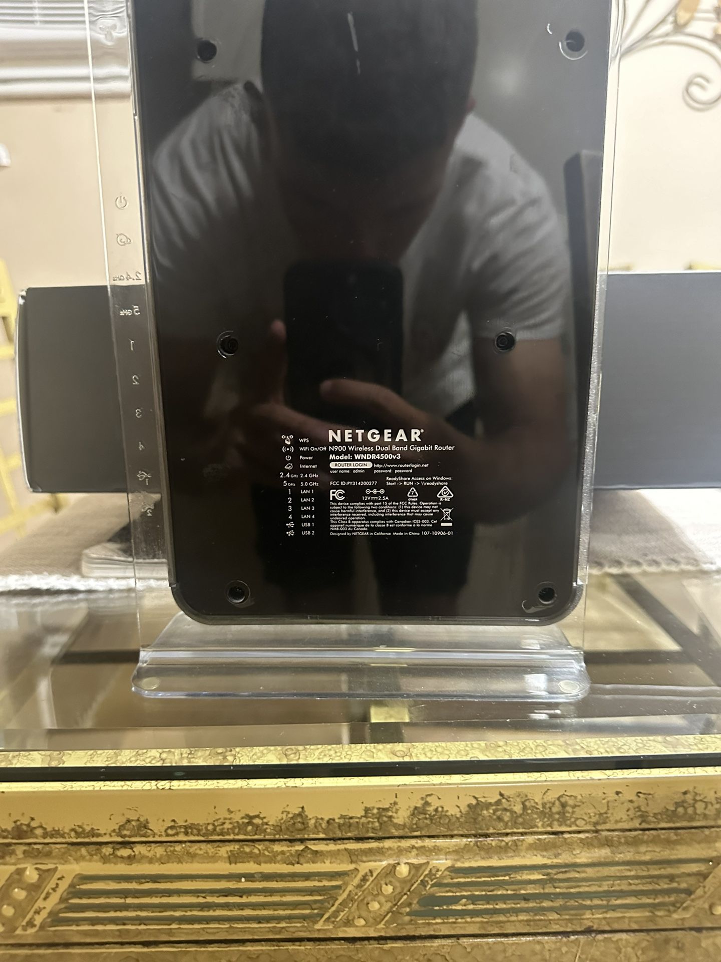 USED NETGEAR N900 WIRLESS DUAL BANG GIGABIT ROUTER