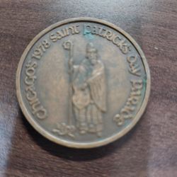Rare 1978 Chicago Saint Patrick's Day Parade coin/medal  