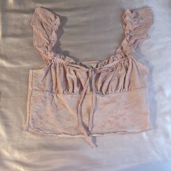 Pink Crop Top