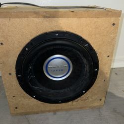 12-inch Subwoofer Speaker Box (BOX ONLY; No Speaker)