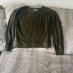 Green sweater