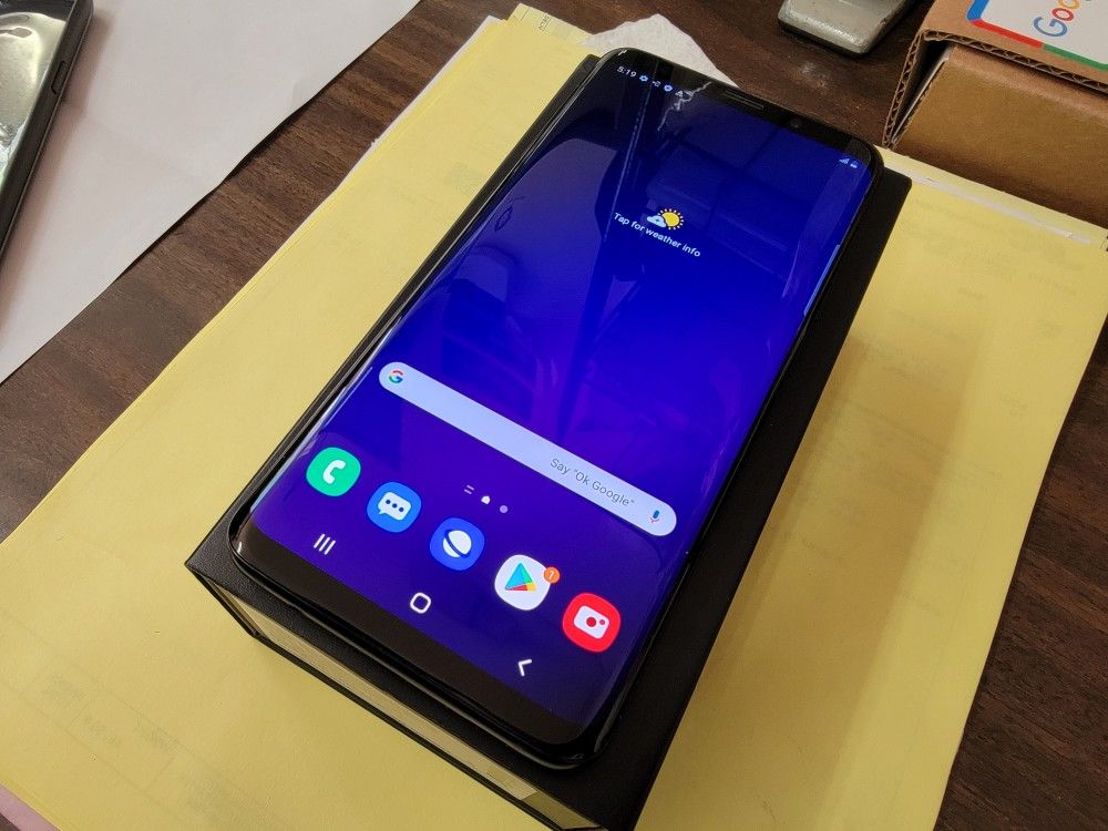 Samsung Galaxy S9 + Plus Factory Unlocked 64GB AT&T Verizon T-Mobile Sprint Cricket Simple Mobile Straight Talk