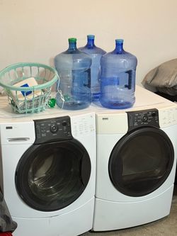 Washer and dryer