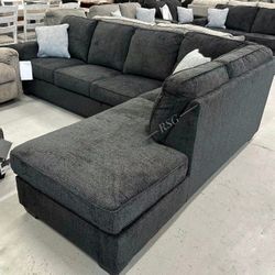 Color Options L Shaped Modular Dark Sectional Couch W Chaise Fast Delivery, Sleeper Sectional Available 👉 PLEASE ASK FOR JON GREEN WHEN YOU ARRIVE!