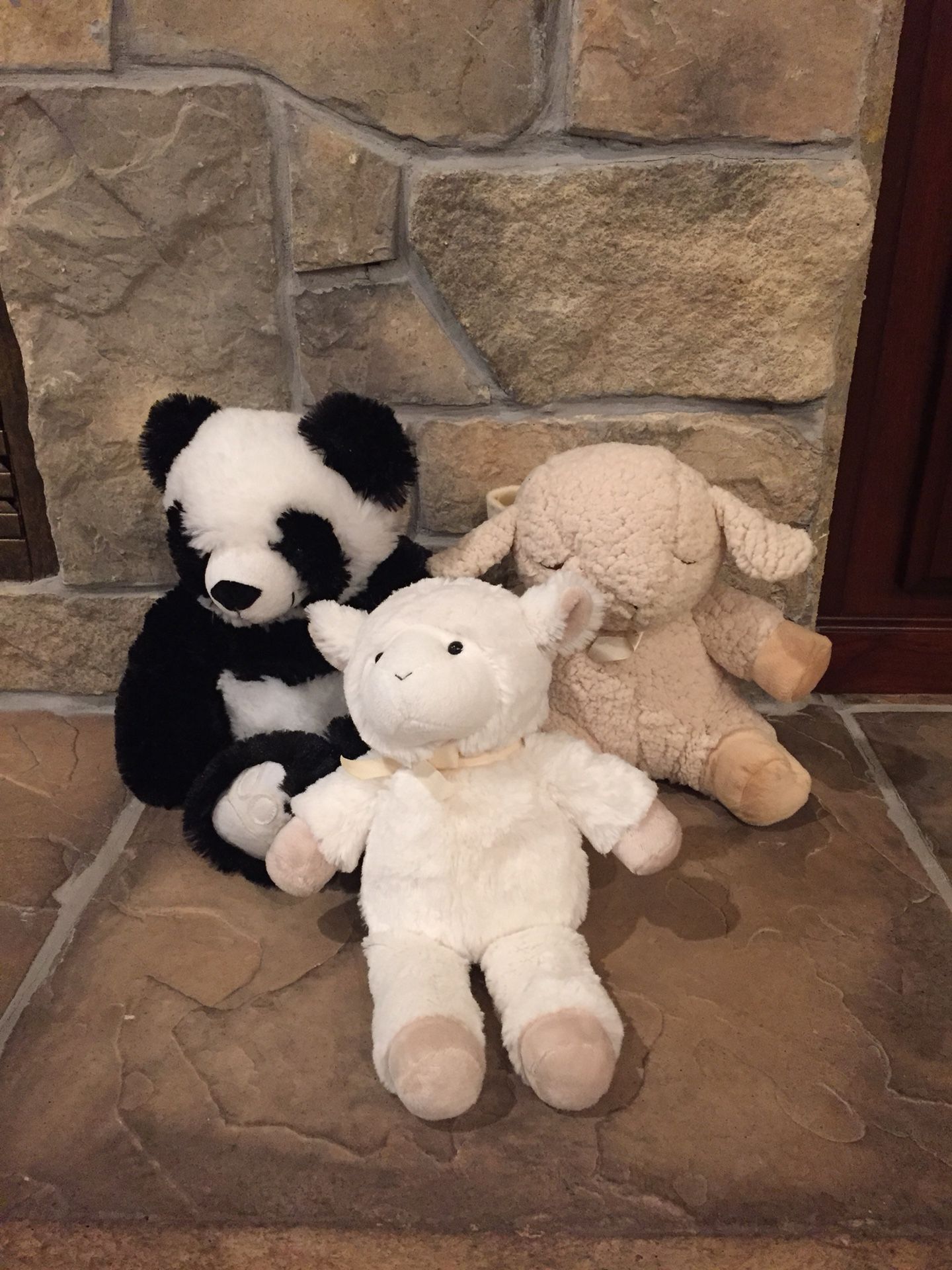 Cloud B Sleep Sheep, Pottery Barn Kids Plush Lamb And Panda